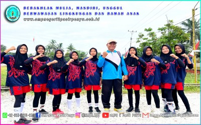 LOMBA VOLLY PUTRI SMP SEKECAMATAN PASIR PENYU 